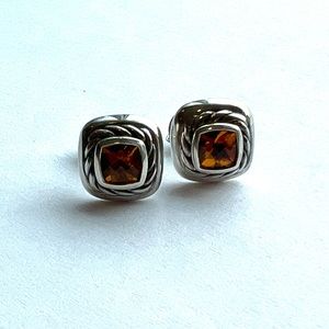 David Yurman Petite Albion Earrings, Citrine